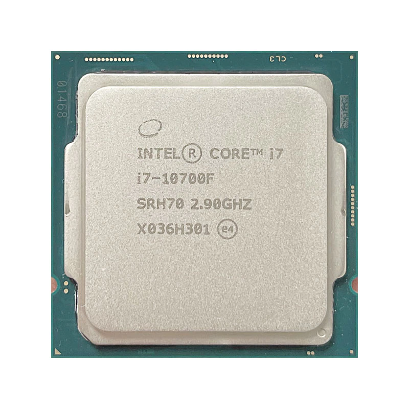 Bộ vi xử lý CPU Intel Core i7-10700F (2.9GHz turbo up to 4.8GHz, 8 nhân 16 luồng, 16MB Cache, 65W - Socket Intel LGA 1200) - Hàng Chính Hãng