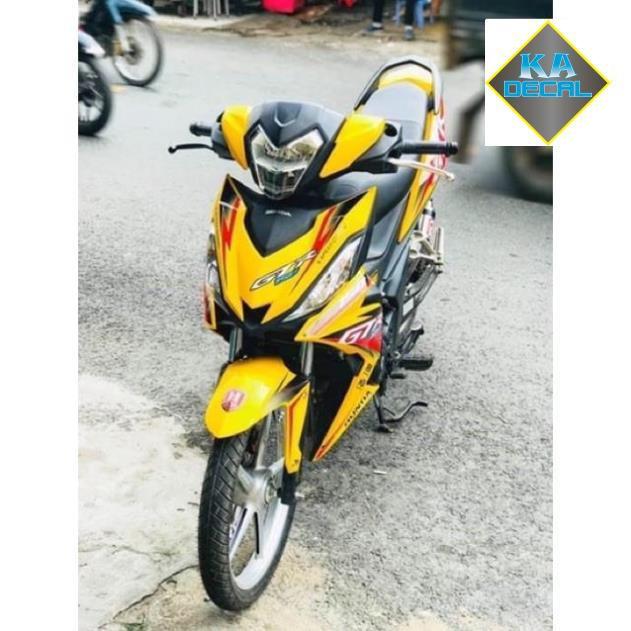 Tem rời Winner GTR dán xe vàng