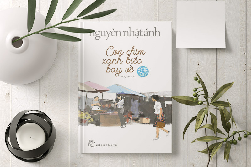 Sách Con Chim Xanh Biếc Bay Về - Tặng Kèm 6 Postcard - Nguyễn Nhật Ánh