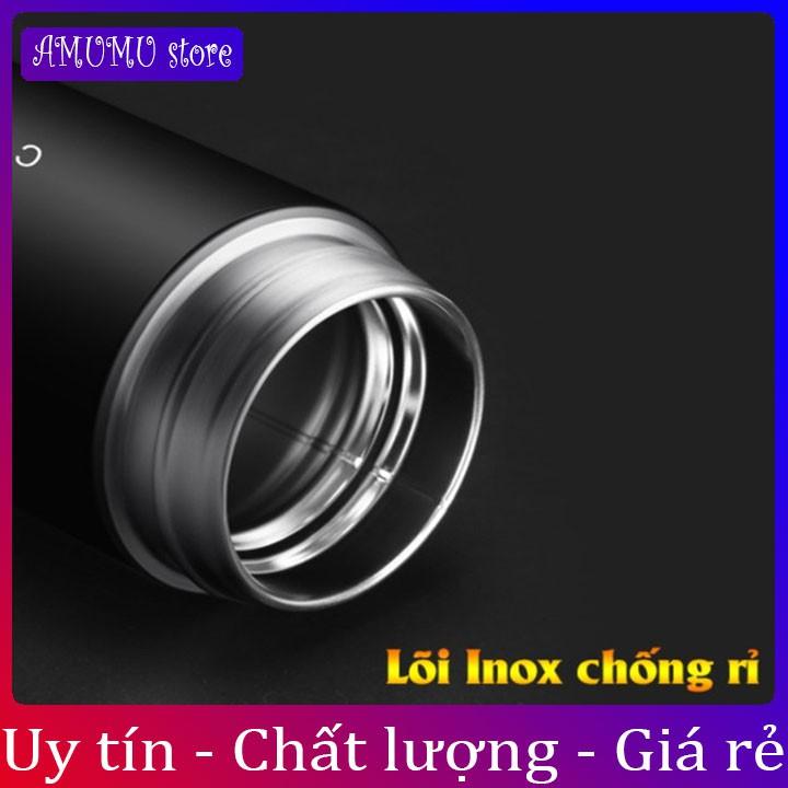 Bình Giữ Nhiệt 500ml Nắp Cảm Ứng Nhiệt Độ Inox 304 Cao cấp