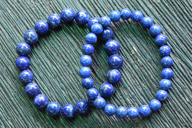 Vòng Tay Đá Lapis Lazuli 8mm Ngọc Quý Gemstones GA116