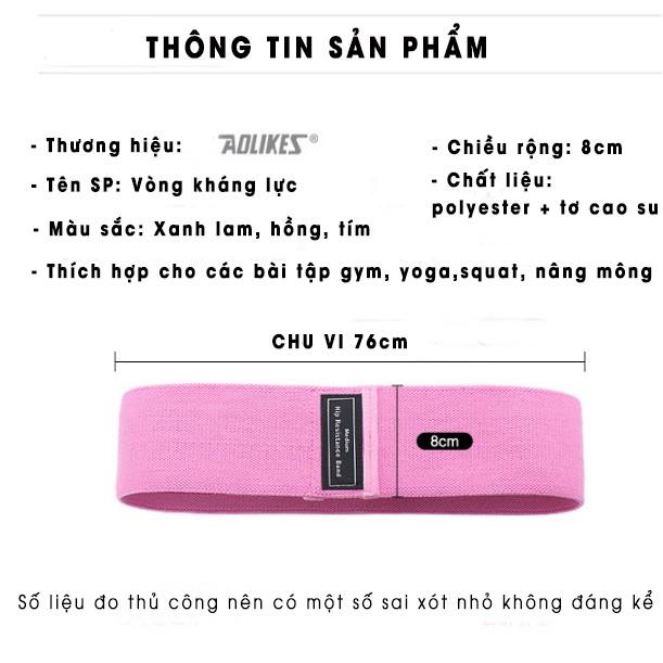 Dây kháng lực dây miniband tập mông đùi, tập tay chân đa năng tại nhà TXstar