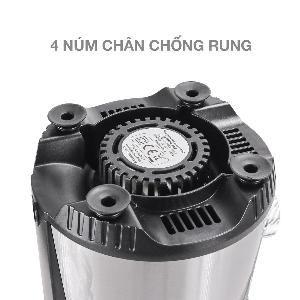 Máy xay thịt đa năng, xay ăn dặm cho bé Sothing Lebenlang LBMF8906 công suất 400w, dung tích cối 500ml- Hàng chính hãng
