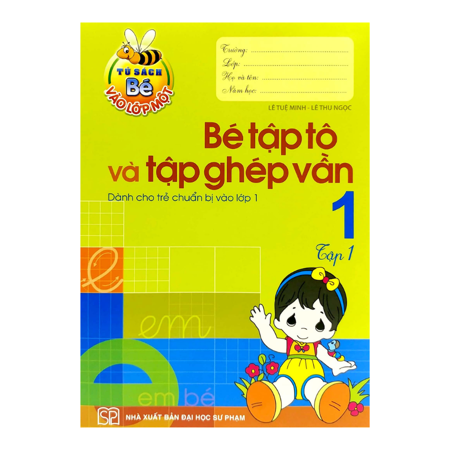 Bé vào lớp một ( Bộ túi 8 cuốn) - Tái Bản