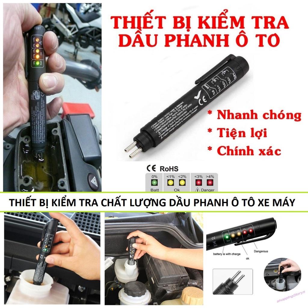 Thiết bị, dụng cụ bút kiểm tra chất lượng dầu phanh, dầu thắng dành cho ô tô xe máy