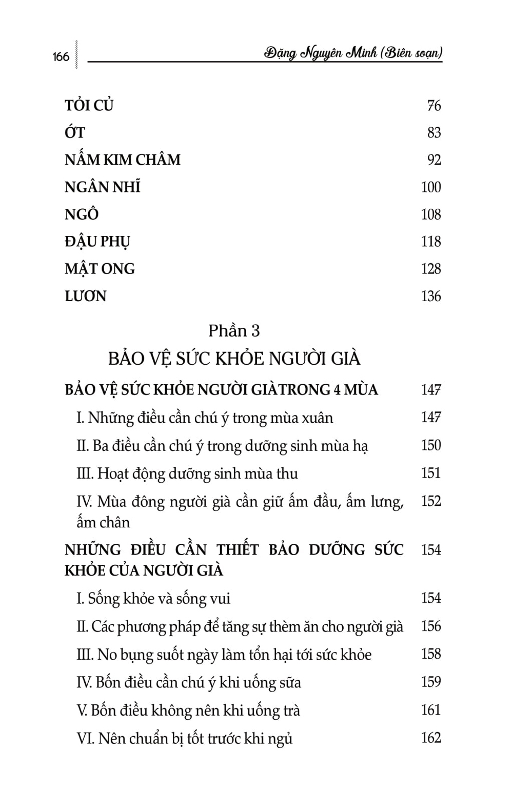 Ăn Sạch Sống Khỏe - Người Già