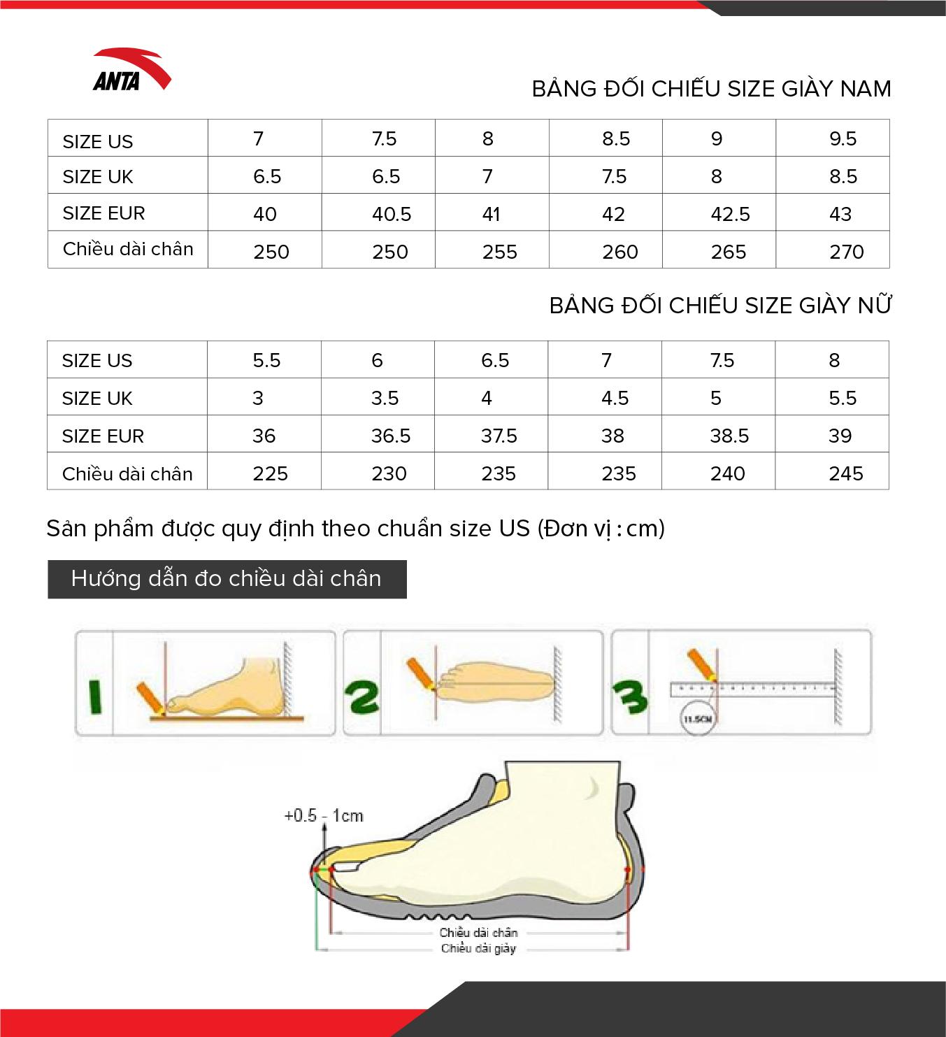 Giày bóng rổ nam Anta A-SHOCK Black/White 812031105-4