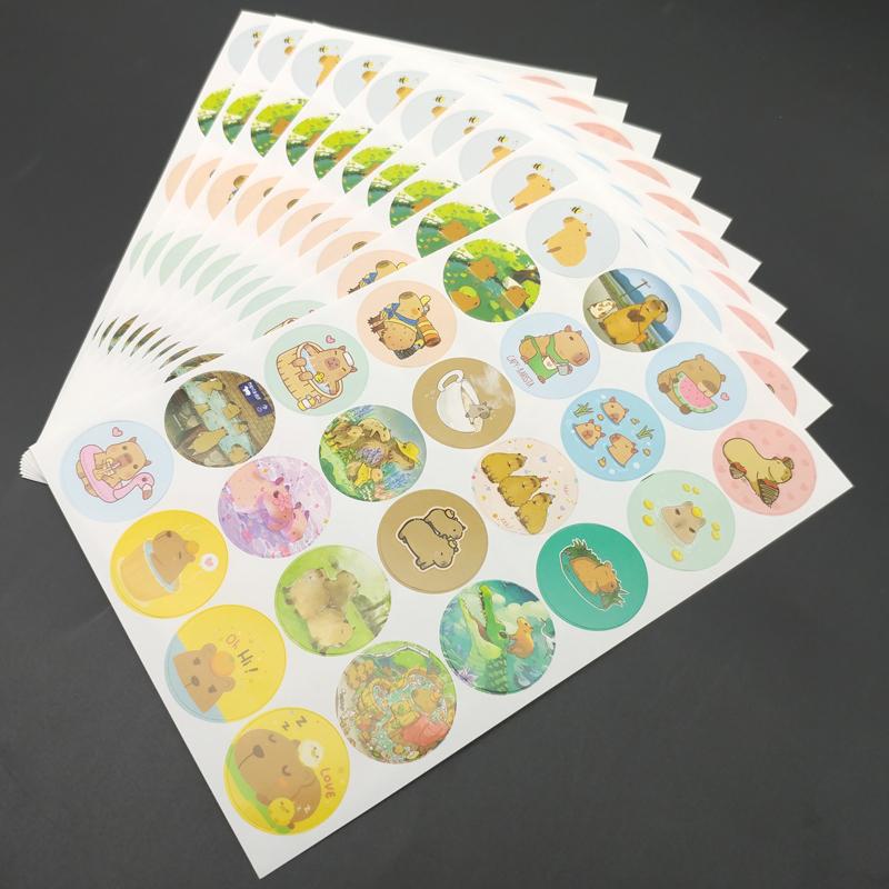 Bộ 240 Hình Sticker Capybara - Teenage CTE-022