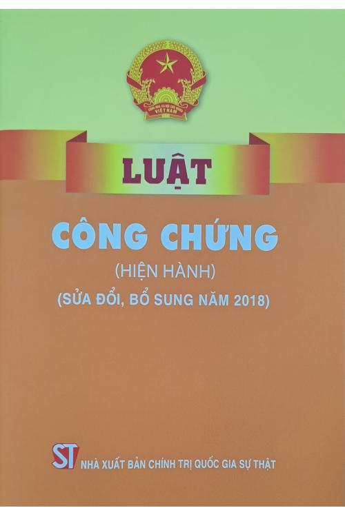 Sách Luật công chứng (hiện hành)