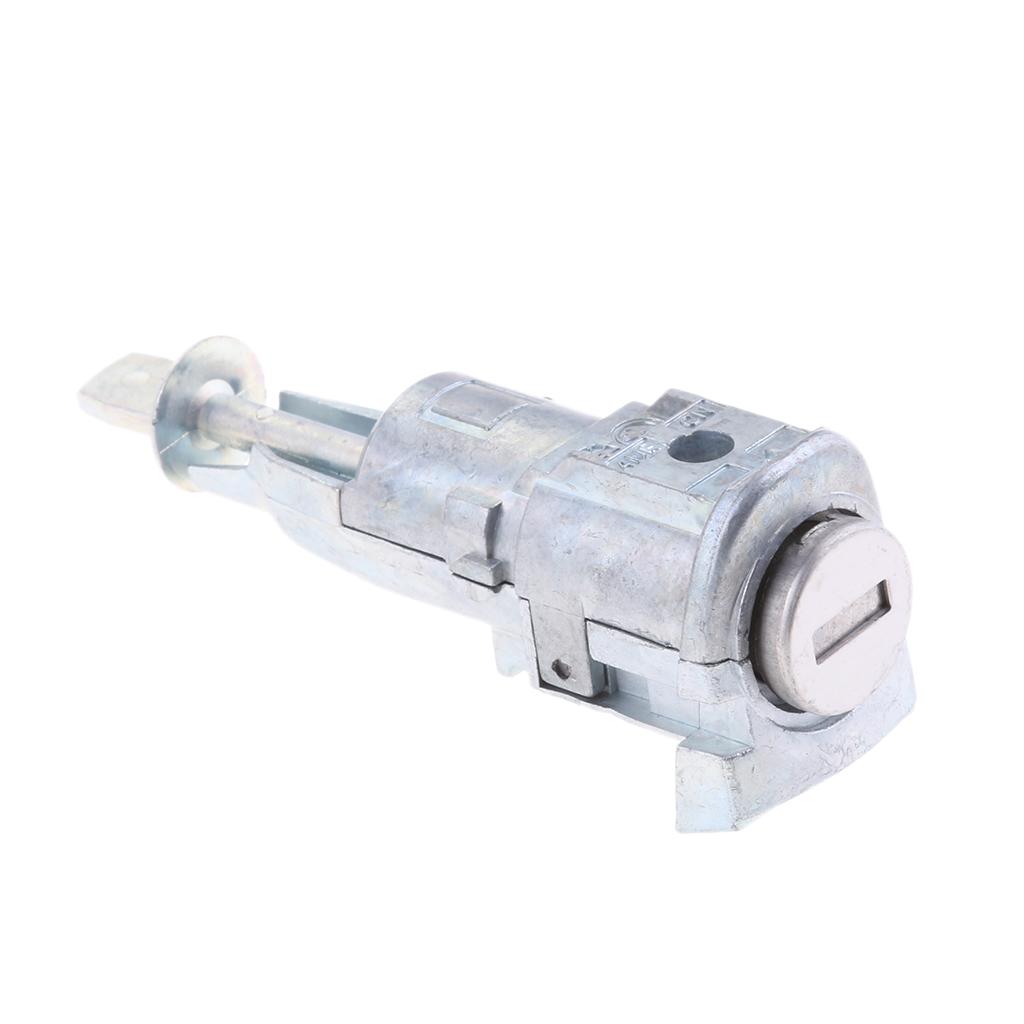 2x Left Driver's Side Door Lock Cylinder Cylinder Assembly Key for