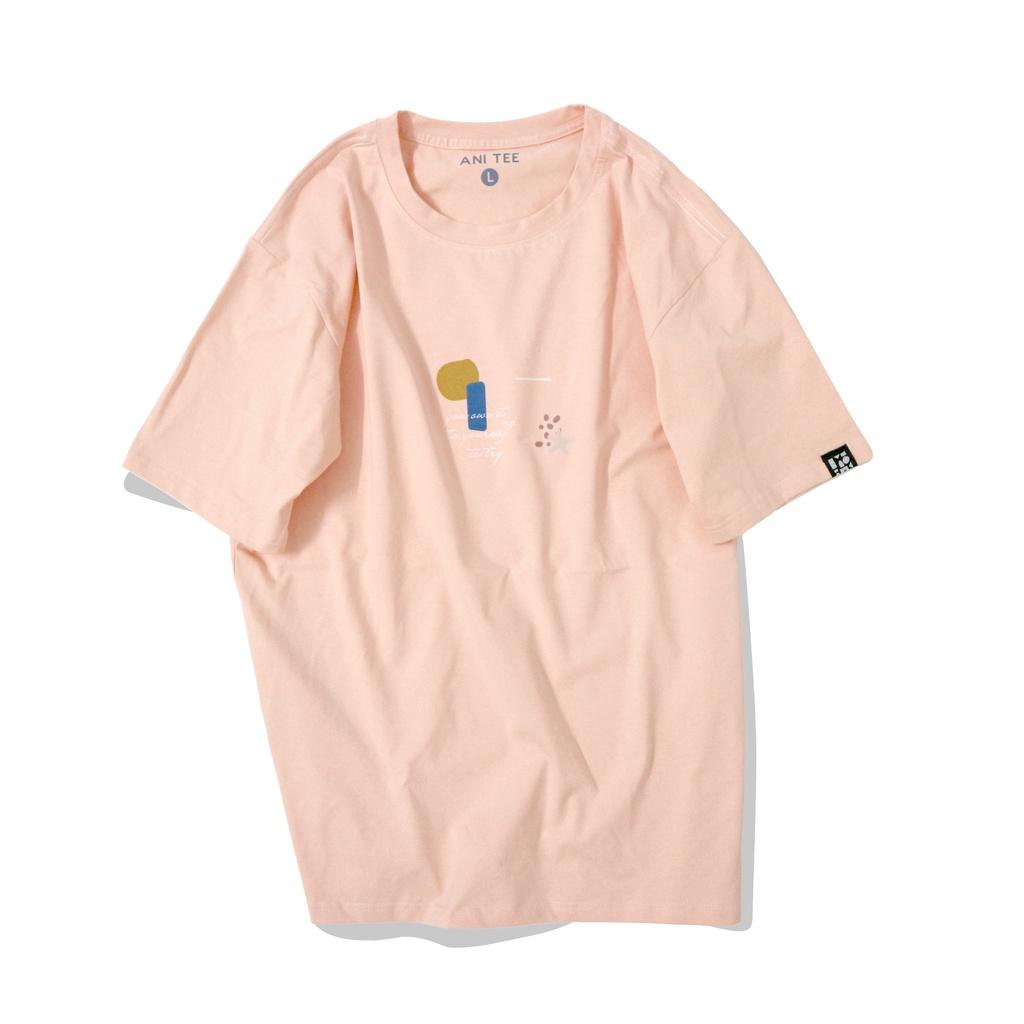 Áo Thun Form Rộng 100% Cotton Họa Tiết Đơn Giản - You Owe It