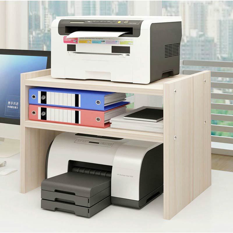 Kệ để bàn làm việc văn phòng kệ để máy in máy scan gỗ MDF nhập khẩu chống ẩm đa năng nhỏ gọn chắc chắn