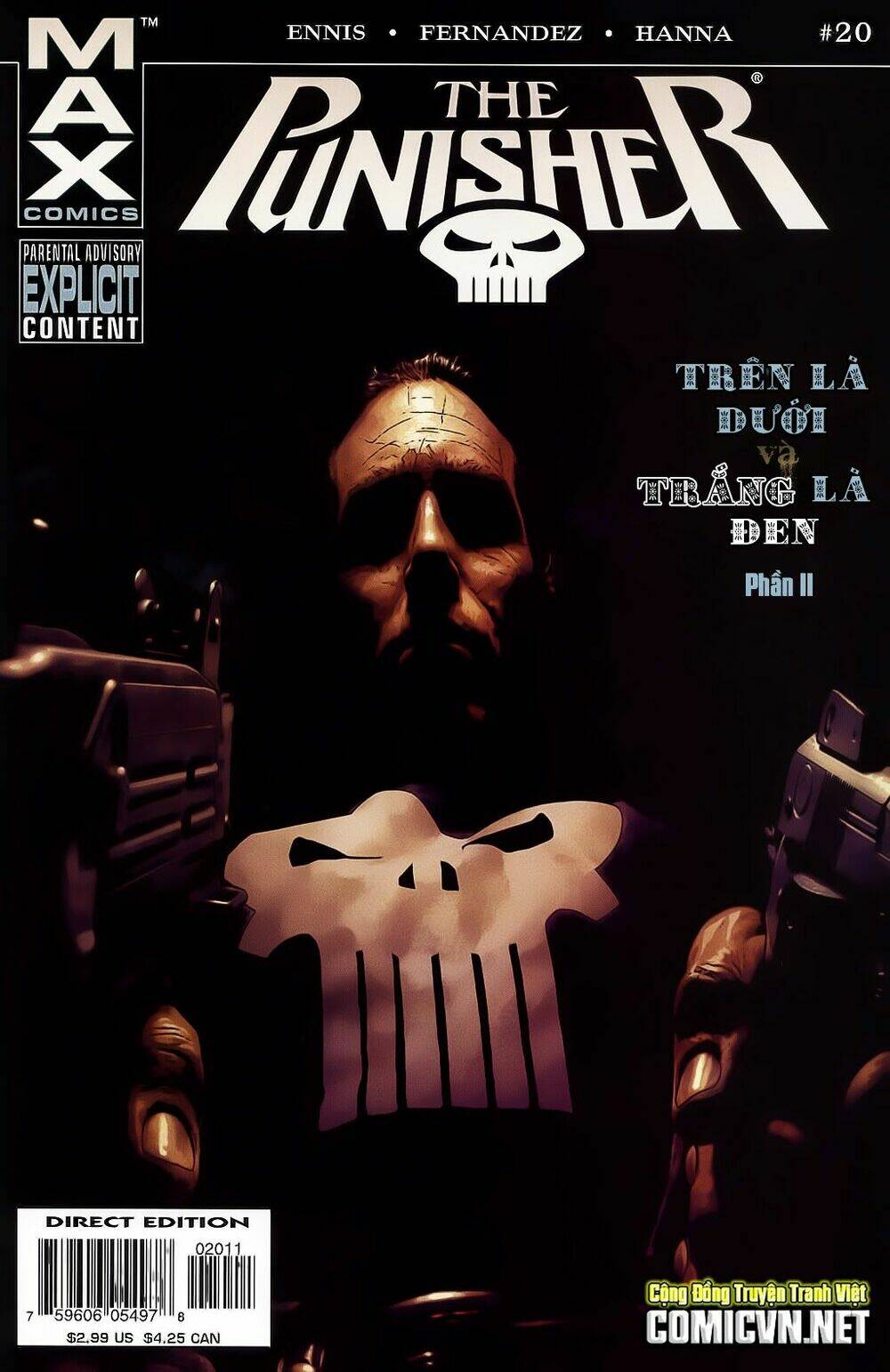 the punisher: trên là dưới & trắng là đen chapter 2 1