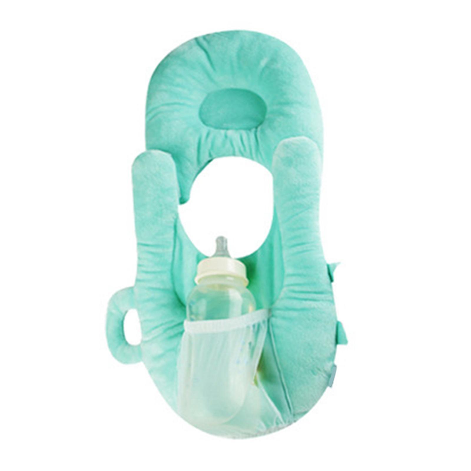 2-in-1 Baby Feeding Pillow Baby Room Decor Baby Bottle Holder for Newborn Infant Baby Care