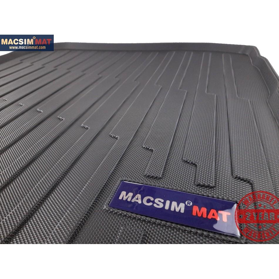 Thảm lót cốp Audi A3 2019-đến nay nhãn hiệu Macsim chất liệu TPV cao cấp màu đen