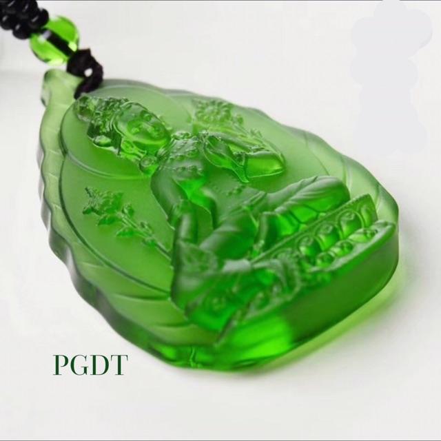 Mặt dây chuyền Green Tara Lục độ mẫu liuli