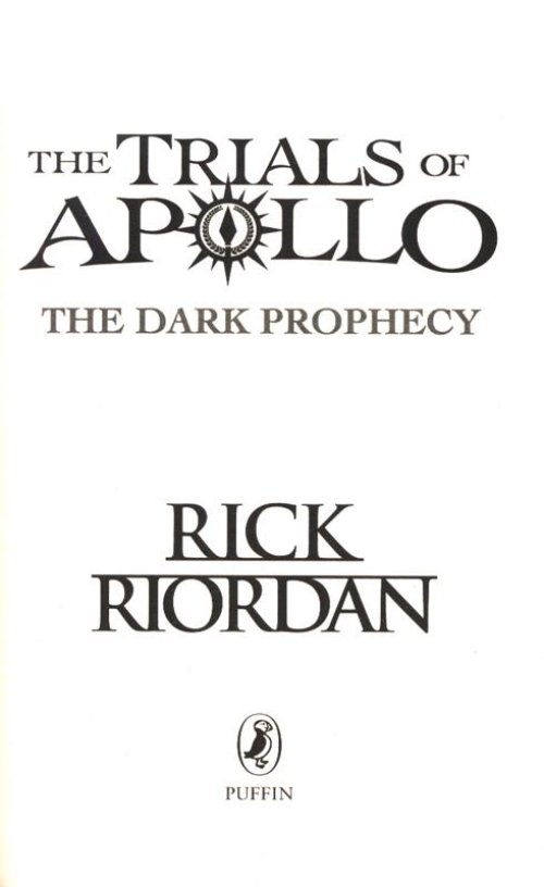 Truyện đọc thiếu niên tiếng Anh: The Trials of Apollo 2 - The Dark Prophecy