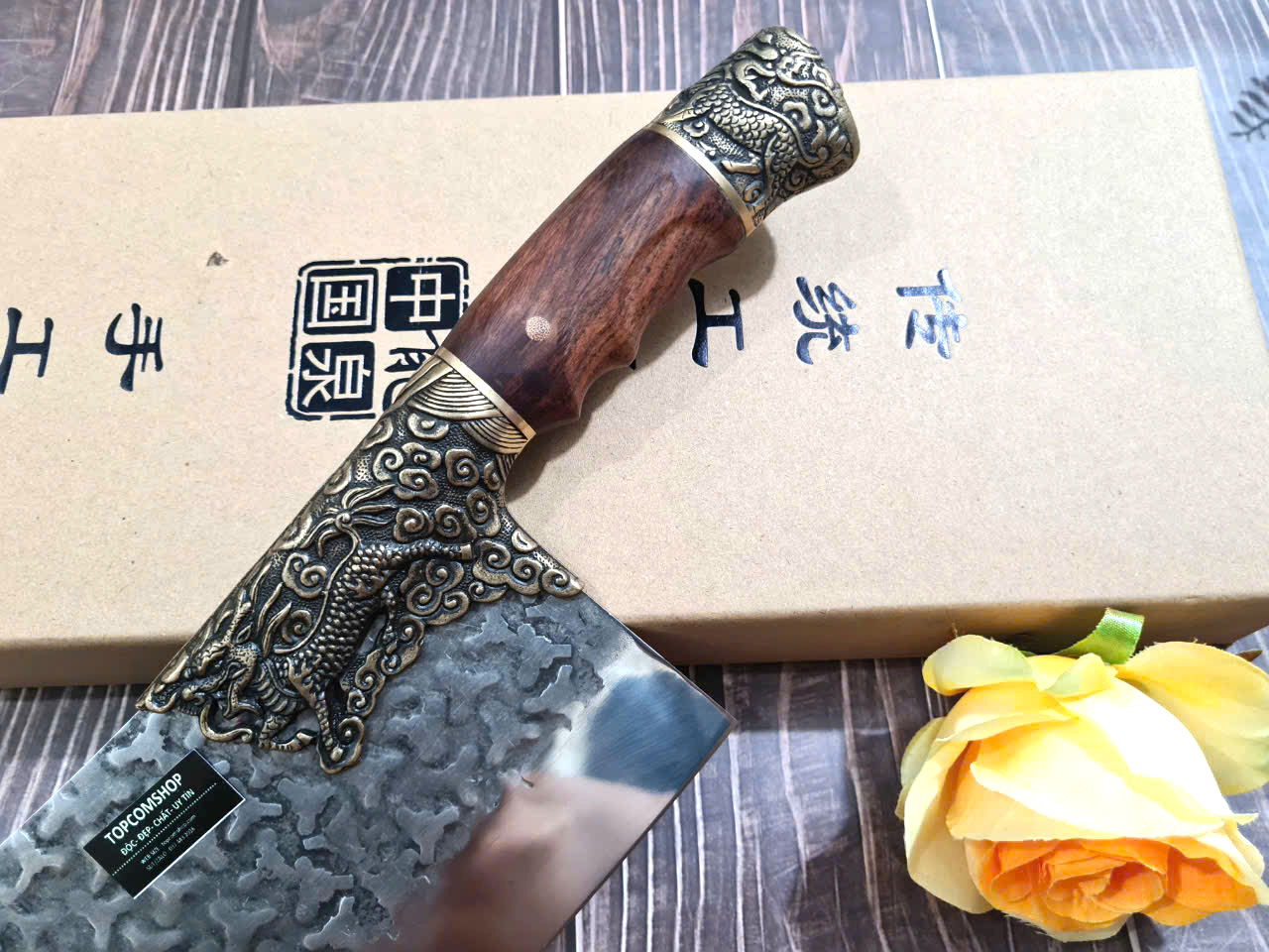 DAO BẾP - DAO THÁI KHÂU KỲ LÂN MÃ A1 DT149 NT topcomshop vn