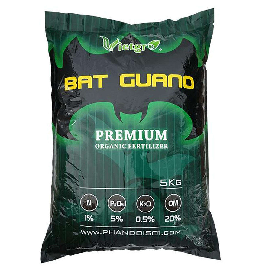 Phân Dơi Hữu Cơ BAT GUANO - 5kg ( VGN 03 )