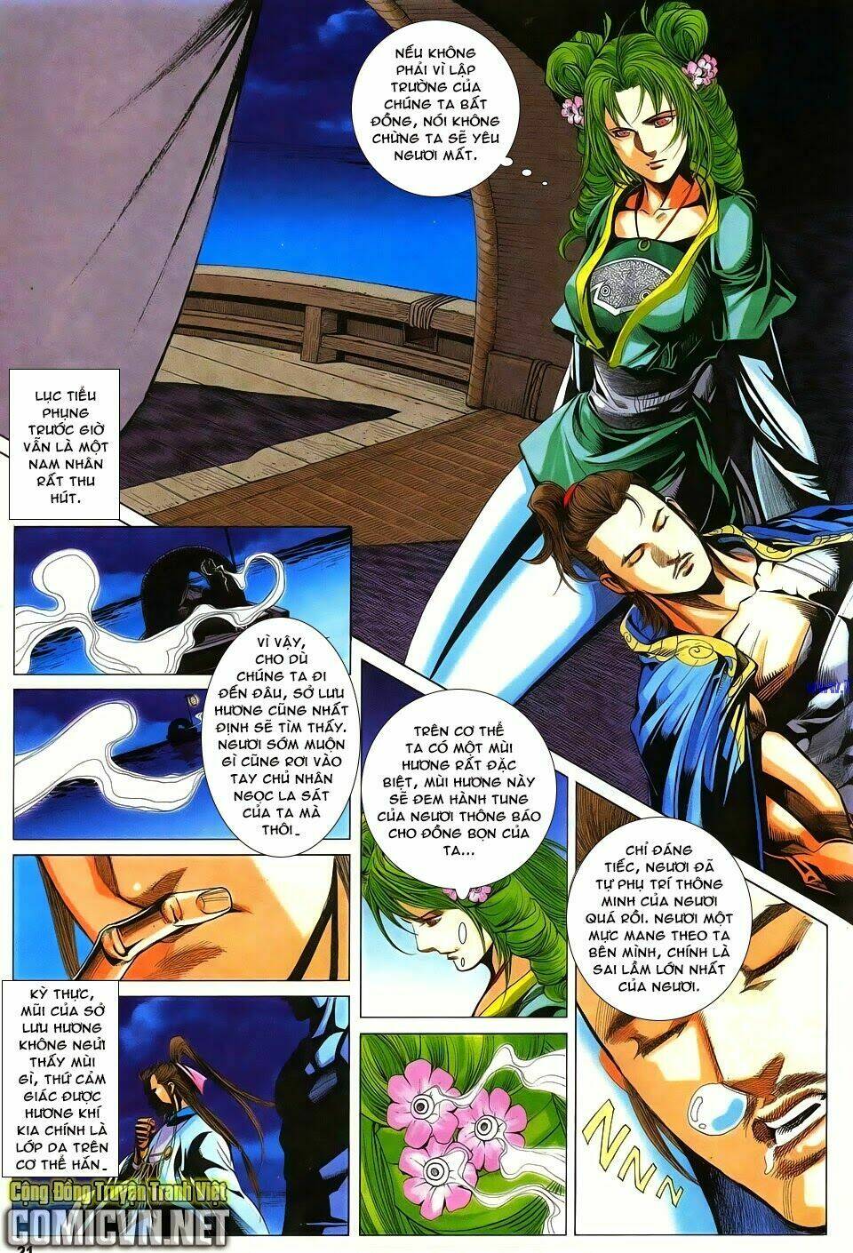 cổ long quần hiệp truyện chapter 80 21