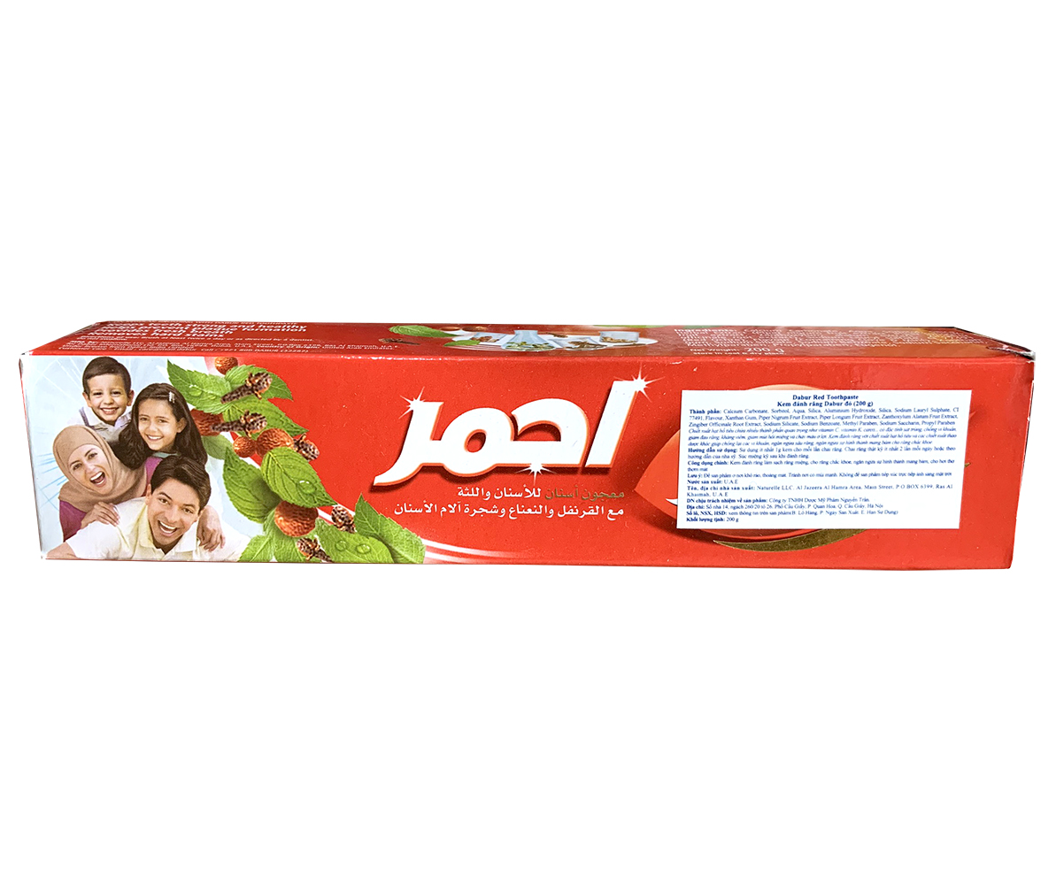 Kem đánh răng thảo dược Red Dabur Ấn Độ