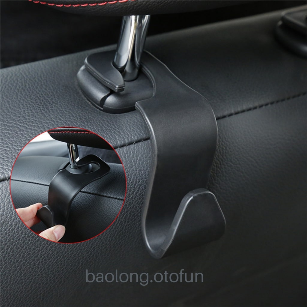 Móc treo đồ xe ô tô chữ S tiện dụng gắn sau ghế,Móc treo đồ ô tô nhỏ gọn gắn sau ghế xe hơi, Móc treo đồ chữ S đơn giản