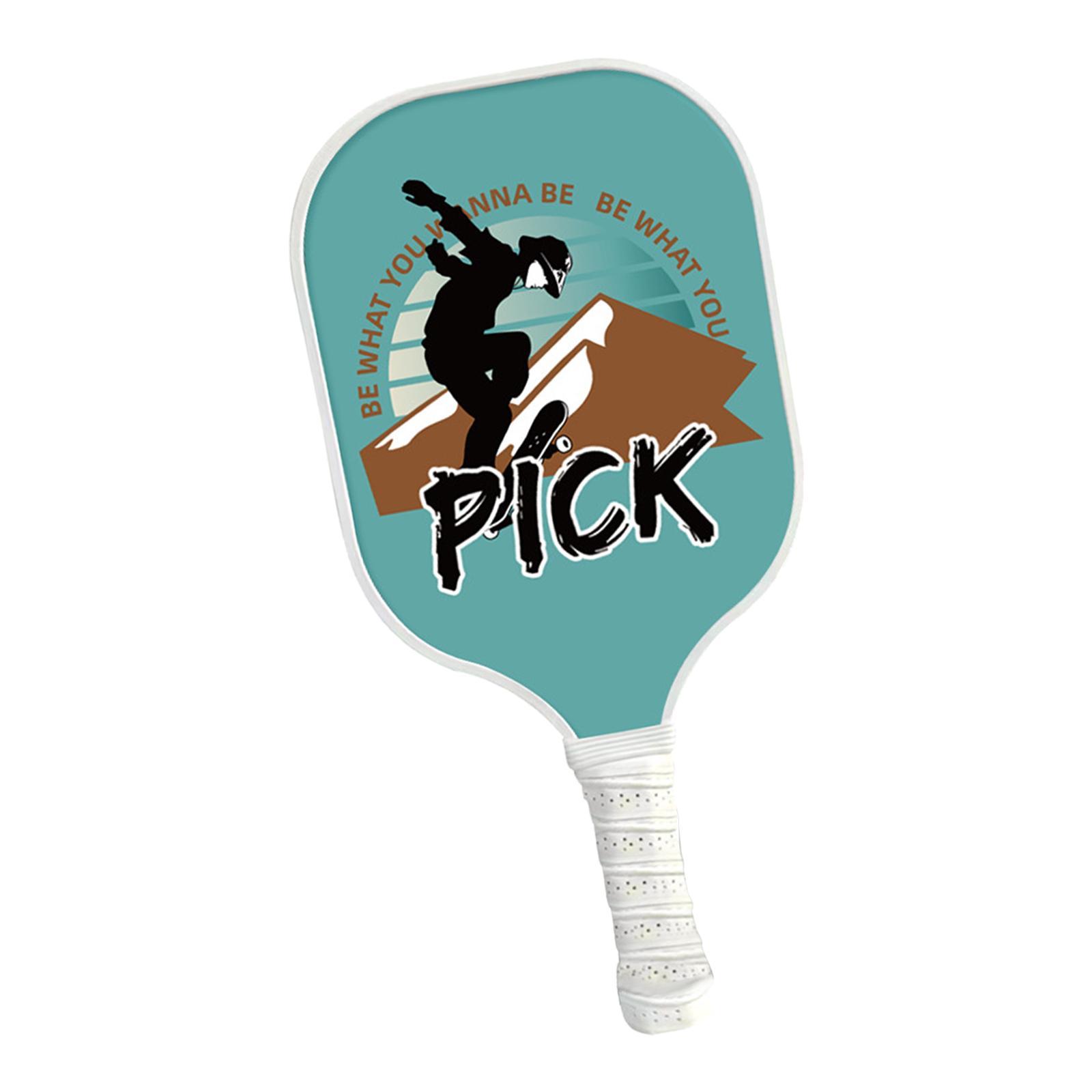 Pickleball Paddle Portable Comfort Nonslip Grip Pickle Ball Racquet Lightweight Pickleball Racket Honeycomb Core for Exercise Outdoor Indoor