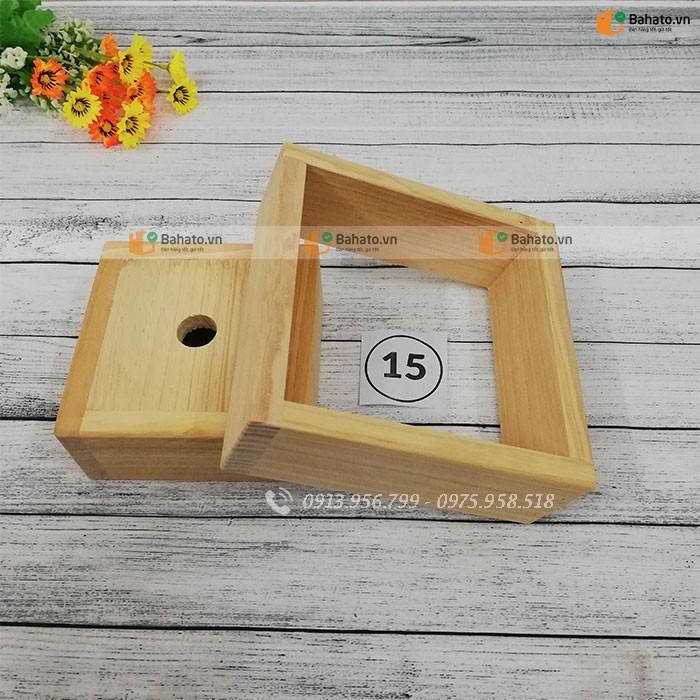 Khuôn Gói Bánh Chưng Thông Minh Gỗ BAHATO 15cm Cỡ Trung