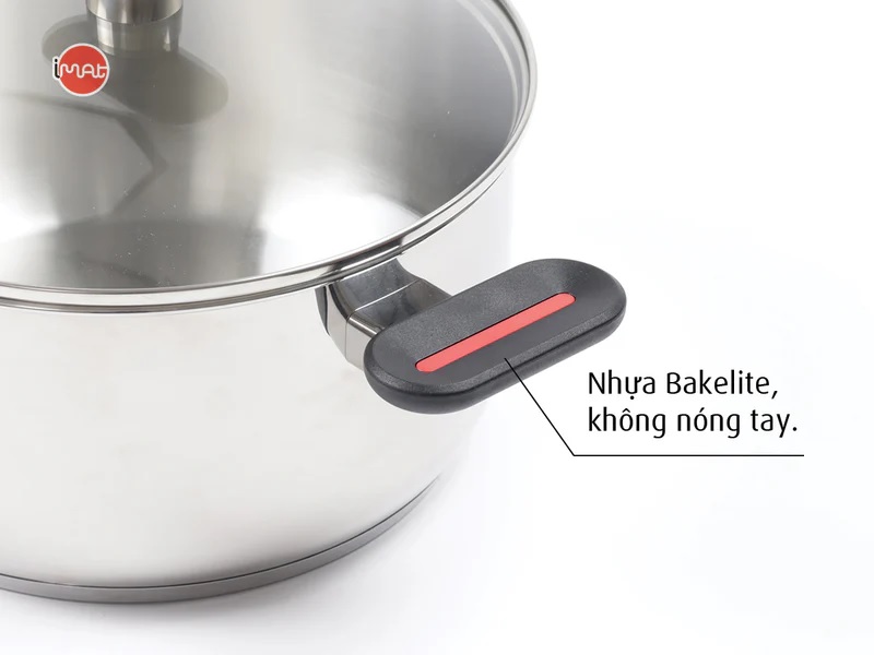 Bộ 5 nồi chảo iNox không chống dính