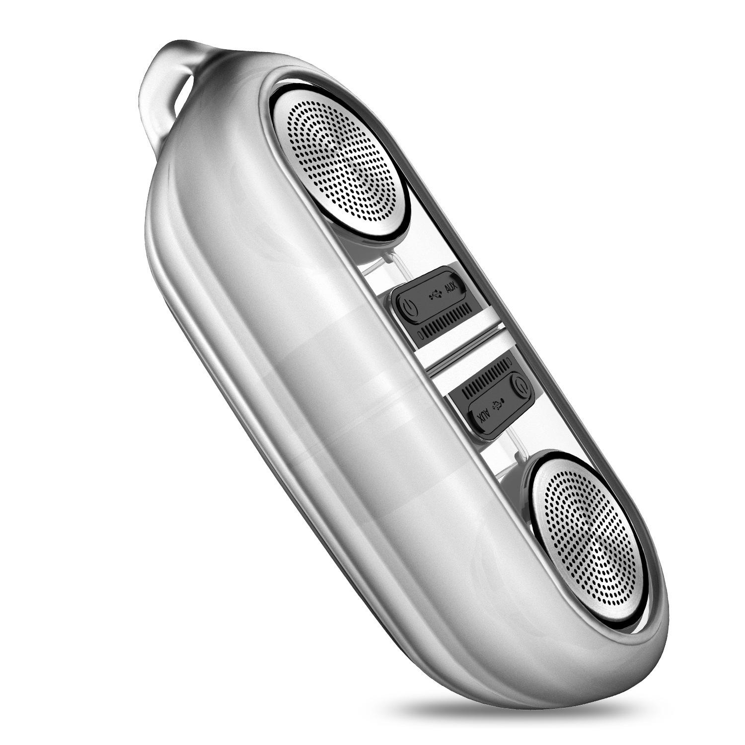Phong cách mới nhất loa trong suốt loa bluetooth không dây trong suốt ngoài trời chống nước hút từ di động loa bluetooth trong suốt độ trung thực cao