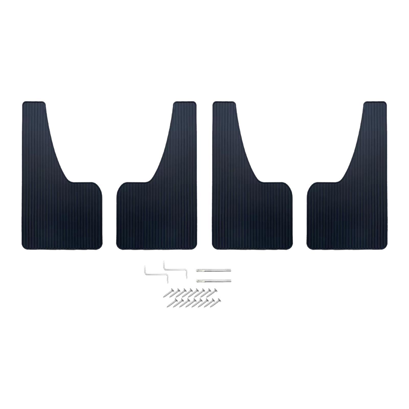 Universal Car Mud Flaps, No Collision Scratch Resistant with Hardware Tire  Guard Mudflaps for Car ,Pickup ,SUV  Quality