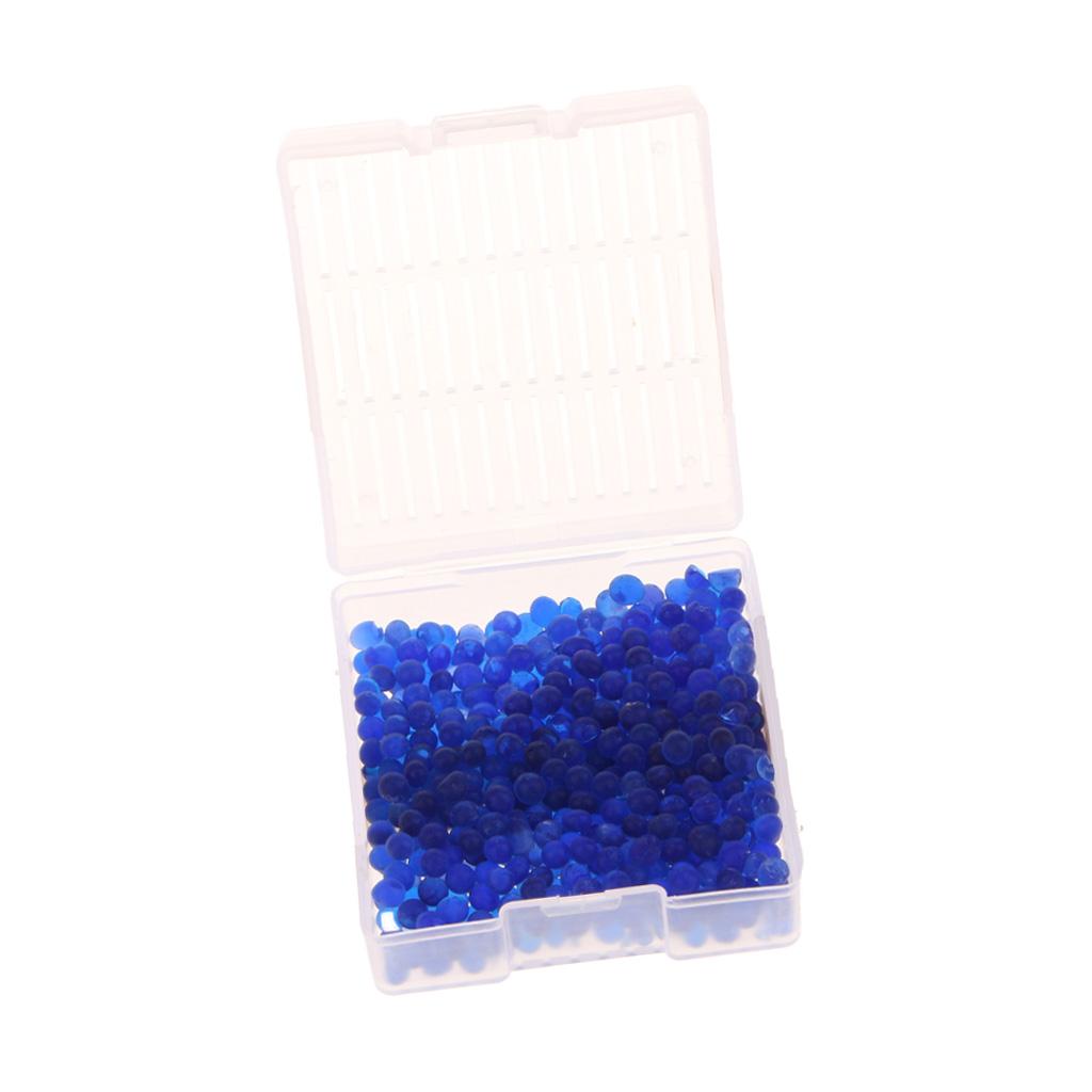 Phép Lạ Chiếu Silica Gel Camera Hút Ẩm Hút Ẩm Hạt Hút Ẩm PO Xanh Dương