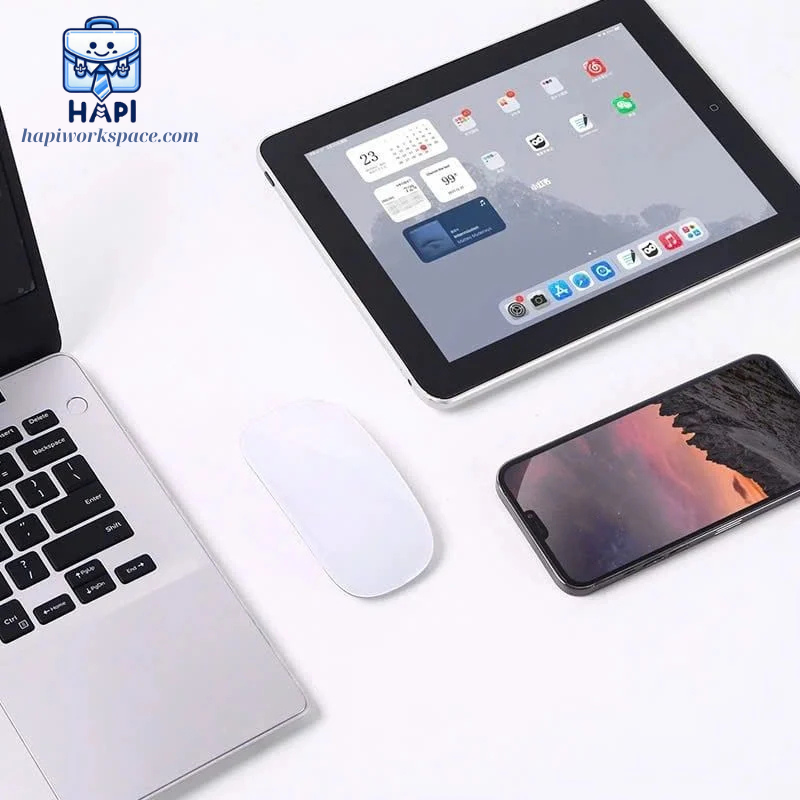 Chuột không dây Hàng chính hãng WiWU Wi-WM103: Thiết kế tối giản, đậm phong cách nhà &quot;Táo&quot;