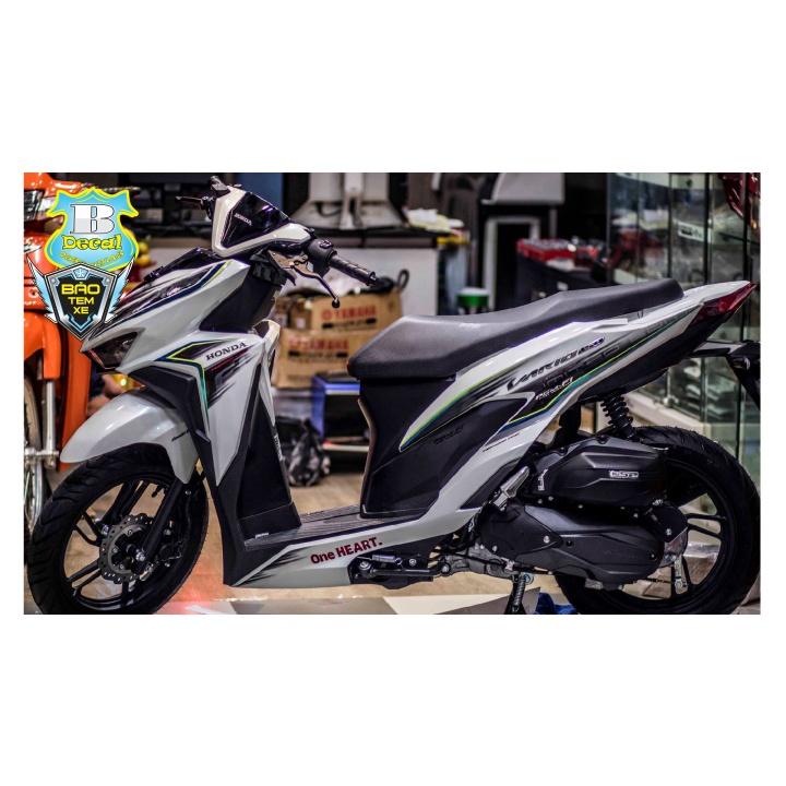Tem rời dán xe vario 150 FI dán xe trắng - Bi Decal