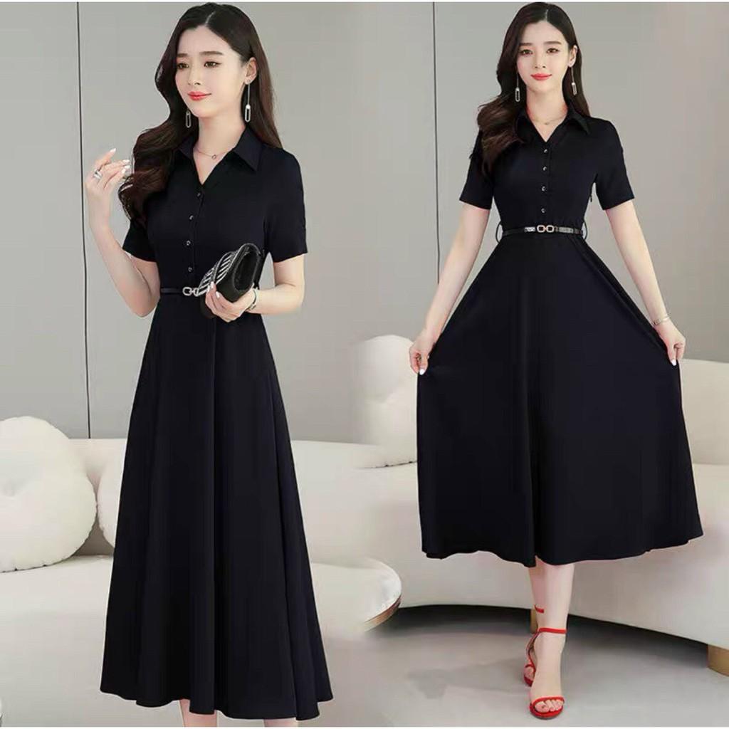 Đầm Cotton lạnh kèm nịt nữ cực sang trọng