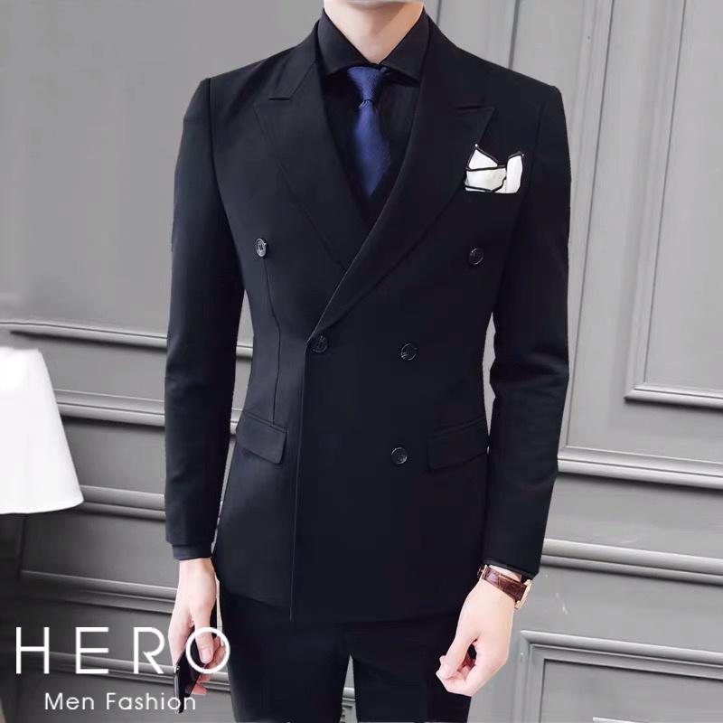 Bộ Vest Nam 6 Cúc, Suit Nam 6 Cúc