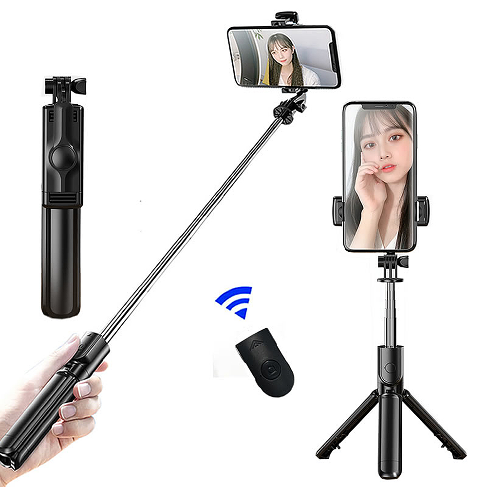 Chân máy Selfie Stick S03 Mini Selfie Stick Bluetooth 4.0 Không dây,Hợp kim nhôm,có thể gập lại cho máy ảnh SmartPhones
