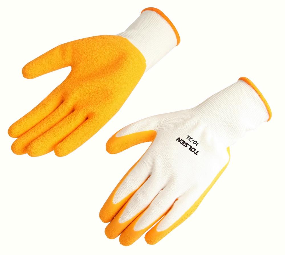 GĂNG TAY TRÁNG CAO SU ( CÔNG NGHIỆP ) TOLSEN 45016 - HÀNG CHÍNH HÃNG