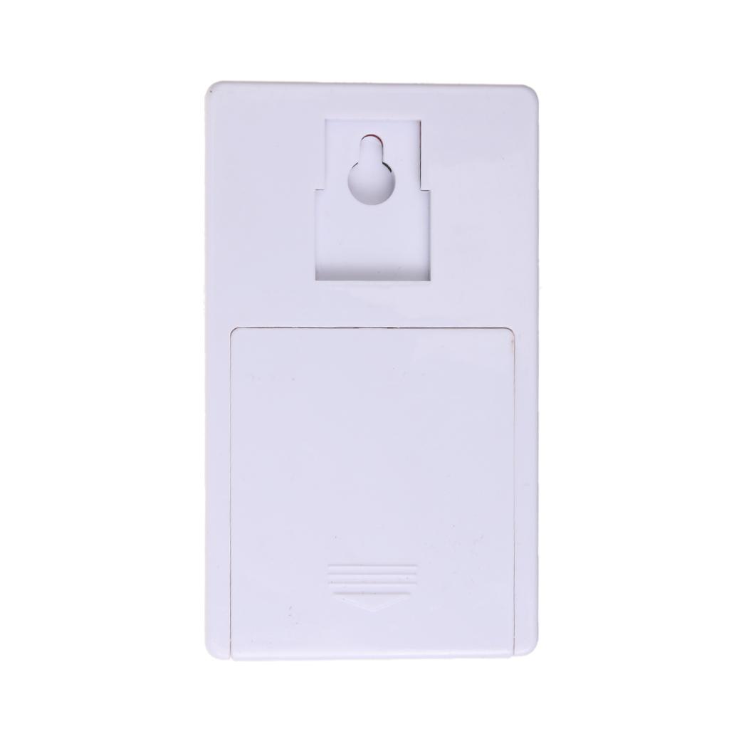 IR Motion Sensor Alarm Intruder Detector with 2 Wireless Remote Controller