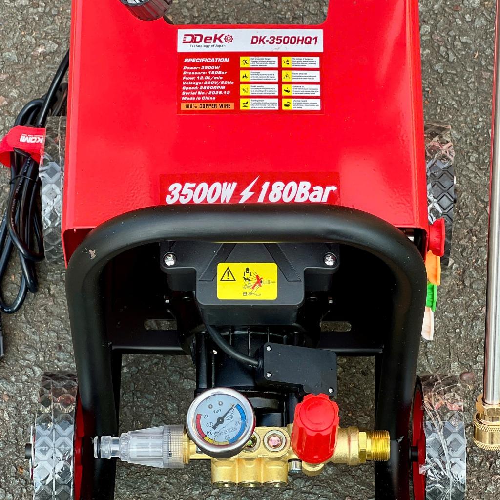 MÁY RỬA XE 3500W CÓ CHỈNH ÁP DK-3500HQ DEKO - HÀNG CHÍNH HÃNG
