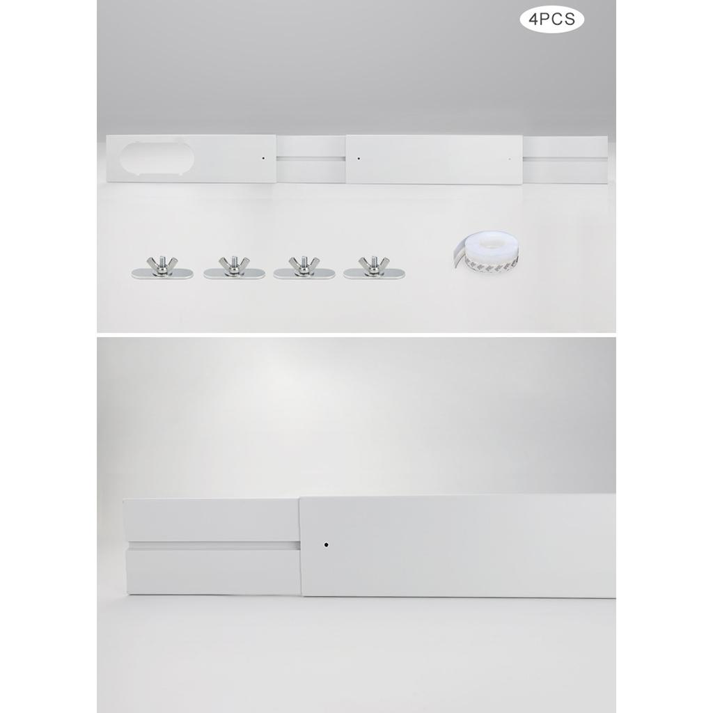 Air Conditioner Window Kit with Coupler Universal