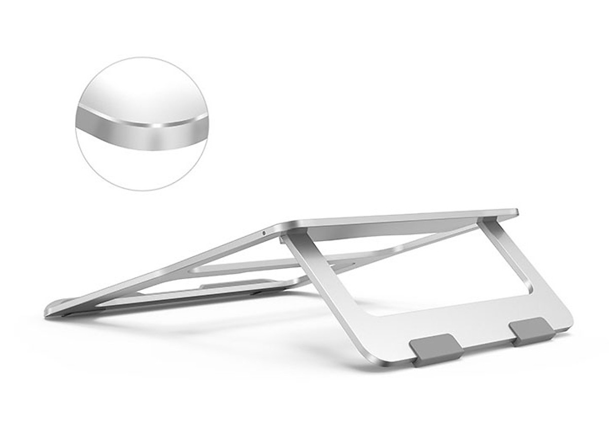 Đế nhôm gập tản nhiệt HXSJ dành cho Laptop, Macbook - Hàng nhập khẩu