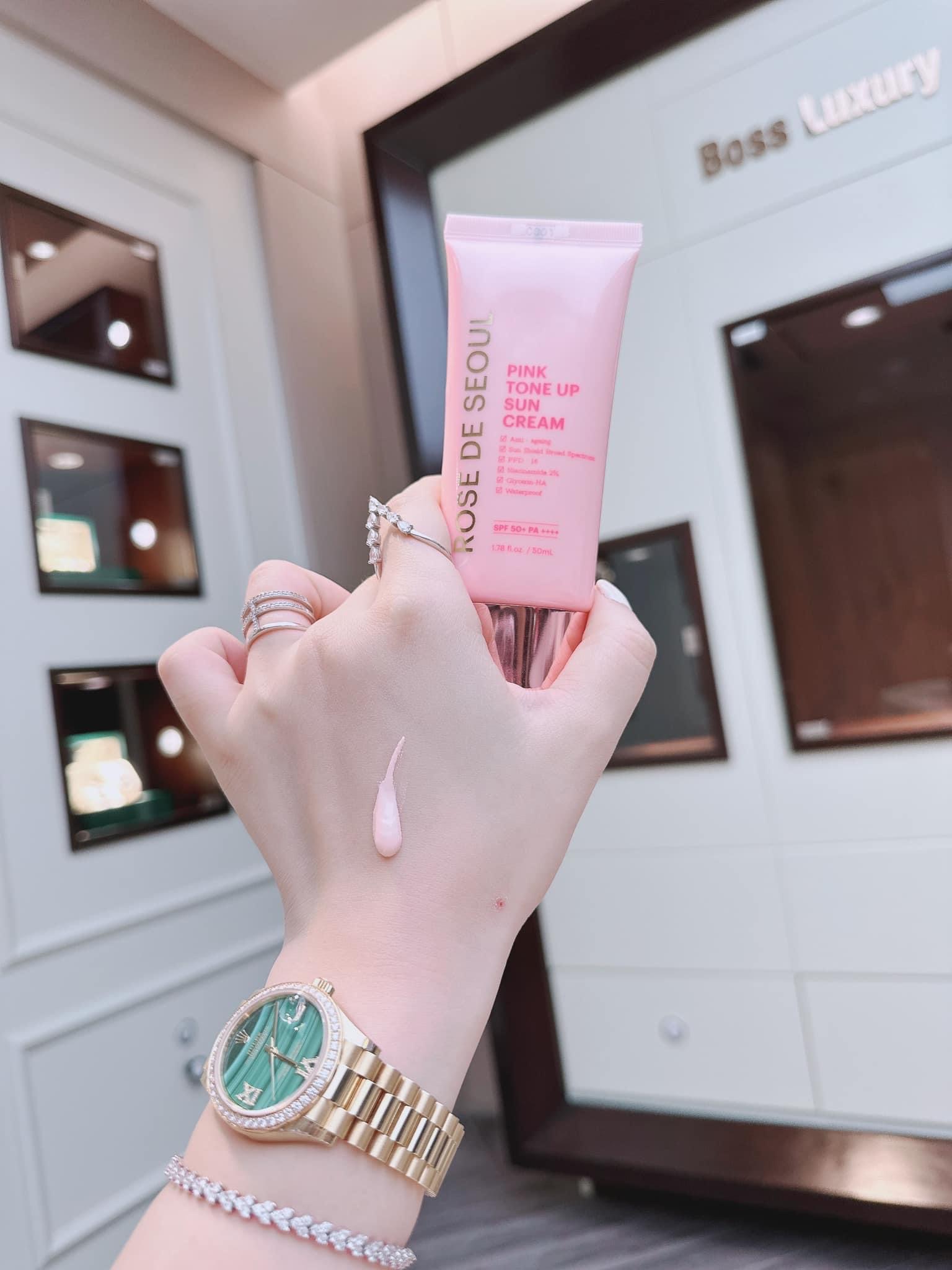 Kem chống nắng ROSE DE SEOUL (spf 50+ PAA++) 50ml bản mới 2023 hạn 2027