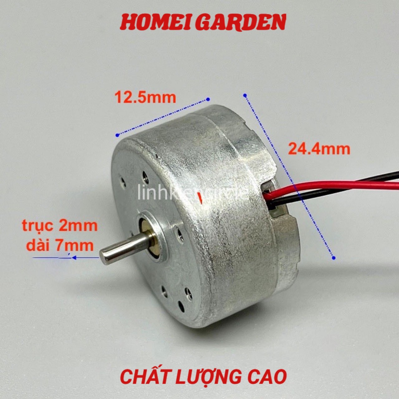 2 motor mini 300 mới 100% dùng quạt mini 3V - 6V tốc độ 5200 - 10700 RPM - D0042