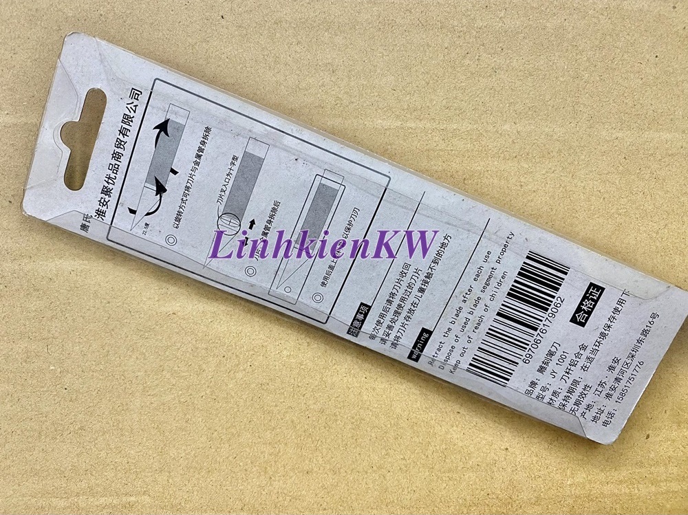 Bộ dao trổ hợp kim jy1001 màu trắng kèm 6 lưỡi dao mới ! Dụng cụ hỗ trợ sửa chữa bo mạch,