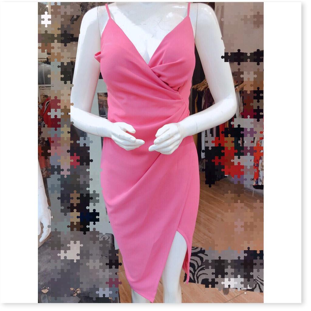 ĐẦM 2 DÂY BODY NHÚNG EO