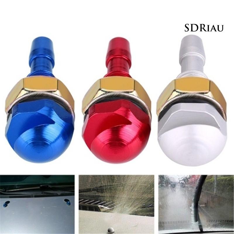 Set 2 Vòi Phun Nước Rửa Kính Chắn Gió Xe Ô Tô
