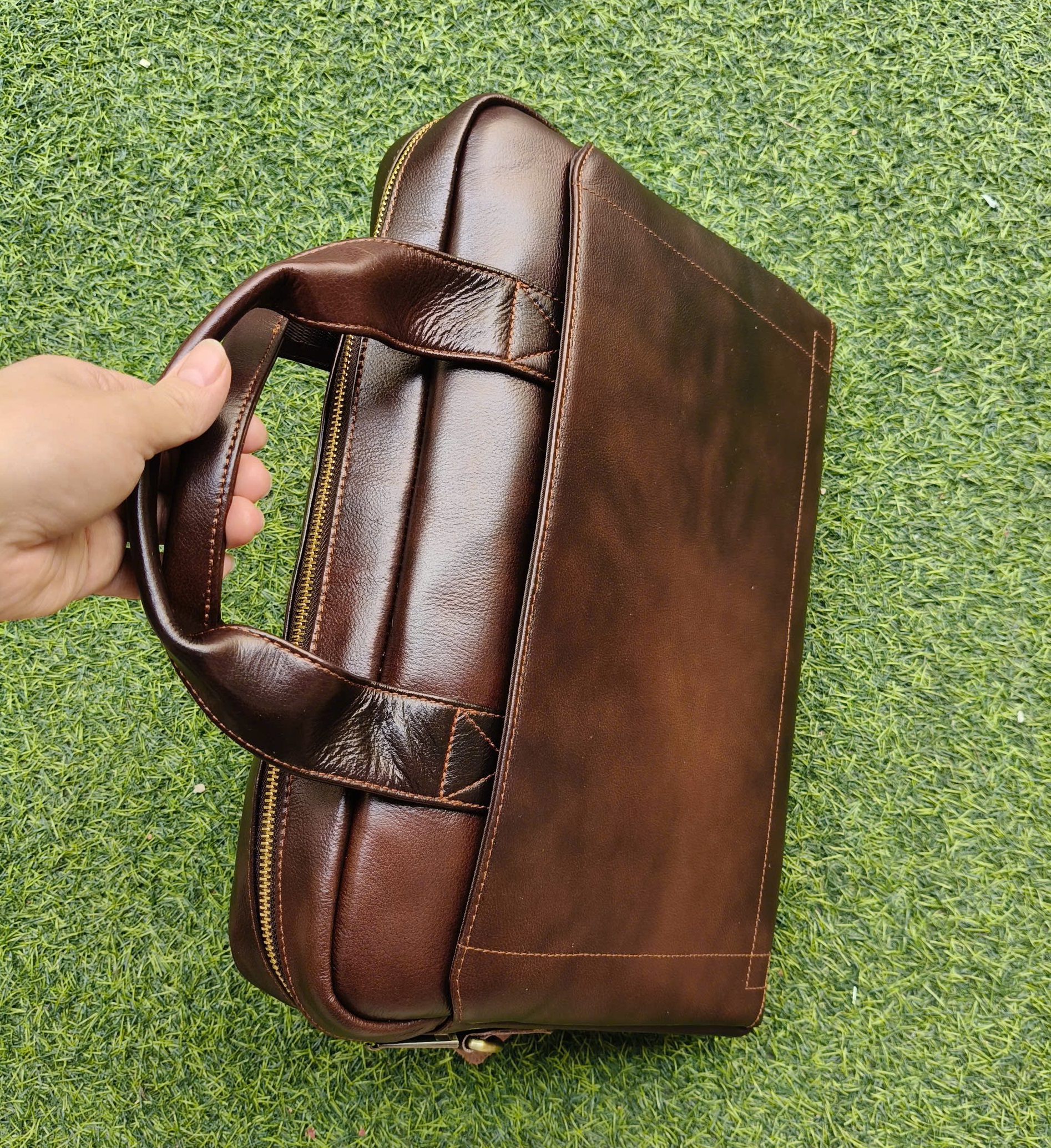 Cặp công sở da bò thật BAOHA LEATHER BHM5006 Túi xách, cặp văn phòng, cặp giáo viên