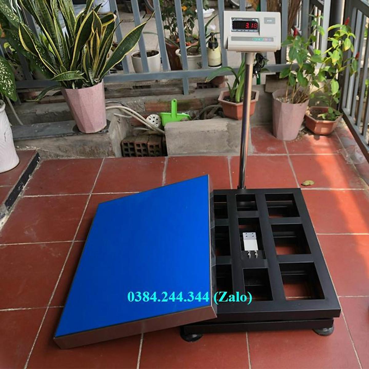 Cân bàn điện tử thông dụng Yaohua A12E, Mức cân 600kg, độ chia 0.1kg, Bàn cân kích thước 60x80cm