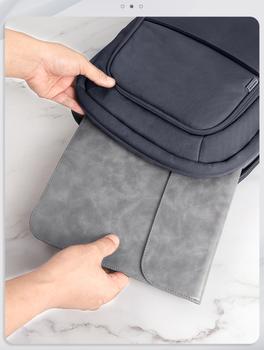 Bao da chống sốc cao cấp dành cho macbook, laptop, surface chống nước - Hàng chính hãng